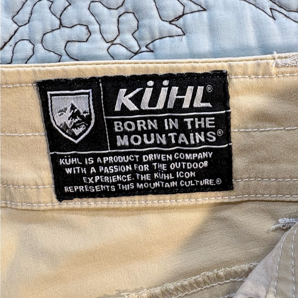 ♨️KÜHL The Slackr Pants Tan Performance Outdoor Mens 31x30💛 - Picture 9 of 14